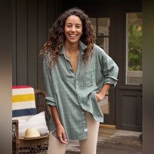 Frank & Eileen plaid button down shirt